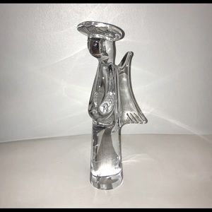 Vintage Lead Crystal Angel